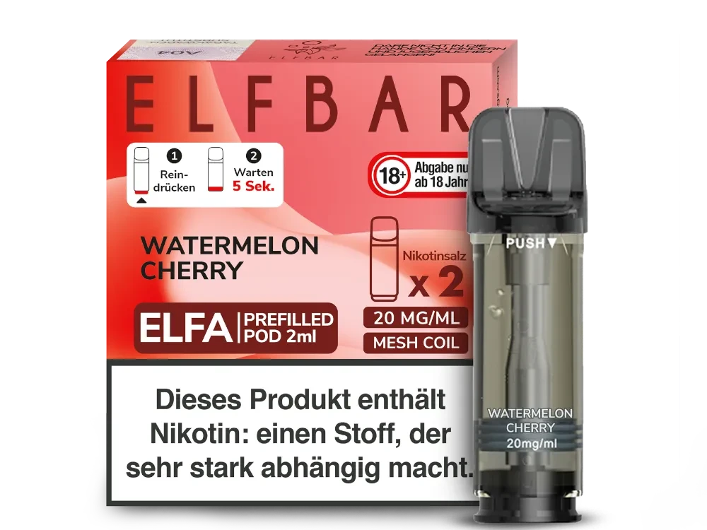 ELFBAR ELFA Pod 2er Pack 20mg/ml - verschiedene Sorten Elfbar